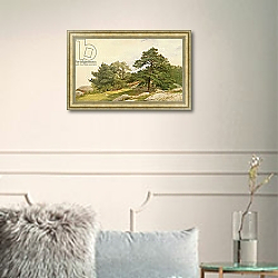 «Study for Trees on Beverly Coast» в интерьере в классическом стиле в светлых тонах «Study for Trees on Beverly Coast» в интерьере в классическом стиле в светлых тонах