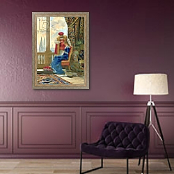 «King Henry VIII and Ann Boleyn» в интерьере в классическом стиле в фиолетовых тонах «King Henry VIII and Ann Boleyn» в интерьере в классическом стиле в фиолетовых тонах