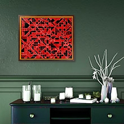 «WINDOW TO THE SOUL, 2013, DIGITALLY ENHANCED PAINTING» в интерьере столовой в классическом стиле «WINDOW TO THE SOUL, 2013, DIGITALLY ENHANCED PAINTING» в интерьере столовой в классическом стиле
