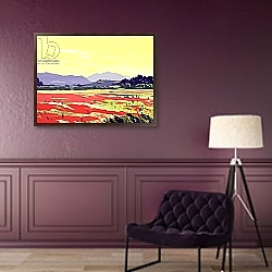 «Monte San Quirico, Lucca, 2003» в интерьере в классическом стиле в синих тонах «Monte San Quirico, Lucca, 2003» в интерьере в классическом стиле в синих тонах