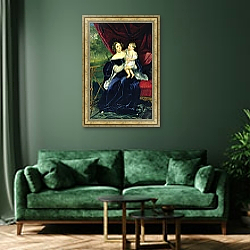 «Countess Olga Ivanovna Orlov-Davydov with her daughter, 1834 1» в интерьере в классическом стиле над столом «Countess Olga Ivanovna Orlov-Davydov with her daughter, 1834 1» в интерьере в классическом стиле над столом