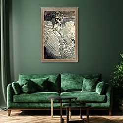 «The Swan Princess, 1900» в интерьере коридора в классическом стиле «The Swan Princess, 1900» в интерьере коридора в классическом стиле