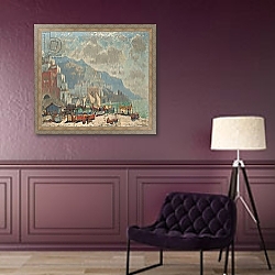 «View of Amalfi in the Morning Light,» в интерьере в классическом стиле в светлых тонах «View of Amalfi in the Morning Light,» в интерьере в классическом стиле в светлых тонах