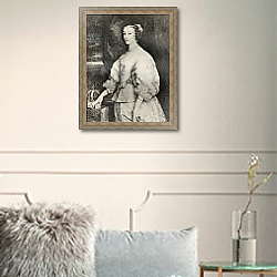 «Henrietta Maria, from 'Memoires de Charles de Batz-Castelmore Comte d'Artagnan', published 1928» в интерьере в классическом стиле в светлых тонах «Henrietta Maria, from 'Memoires de Charles de Batz-Castelmore Comte d'Artagnan', published 1928» в интерьере в классическом стиле в светлых тонах