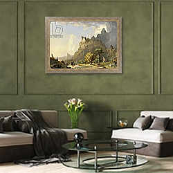 «Italian Landscape near Rome: Study for «Italian Landscape near Rome: Study for