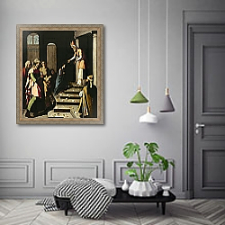 «Presentation of the Virgin in the Temple» в интерьере коридора в классическом стиле «Presentation of the Virgin in the Temple» в интерьере коридора в классическом стиле
