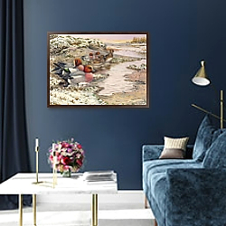 «Daybreak on the Washes - Wigeon» в интерьере в классическом стиле в светлых тонах «Daybreak on the Washes - Wigeon» в интерьере в классическом стиле в светлых тонах