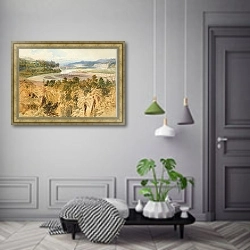 «Верхний Рангитикей» в интерьере коридора в классическом стиле