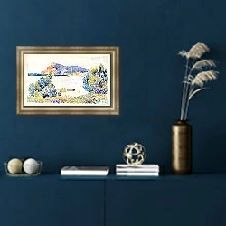 «Cap Nègre» в интерьере в классическом стиле в синих тонах