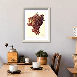 «Vitis: Чешуйки» в интерьере кухни над обеденным столом с кофемолкой