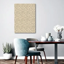 «Japanisches Buntpapier» в интерьере современной кухни над обеденным столом