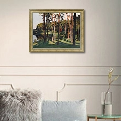 «Пейзаж Маркиза» в интерьере в классическом стиле в светлых тонах