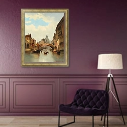 «Motiv Aus Venedig» в интерьере в классическом стиле в фиолетовых тонах