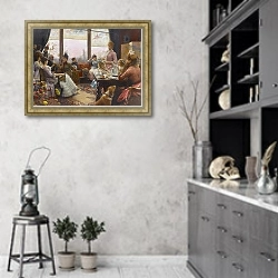 «Чай в пять часов» в интерьере современной кухни в серых тонах