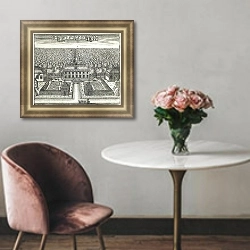 «Екатерингоф» в интерьере в классическом стиле над креслом