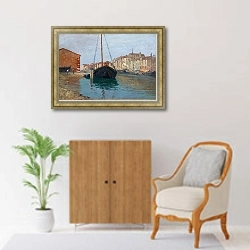 «Chioggia» в интерьере в классическом стиле над комодом