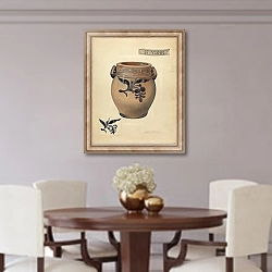«Stoneware Jar» в интерьере столовой в классическом стиле
