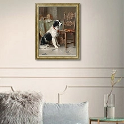 «Любимец семьи» в интерьере в классическом стиле в светлых тонах