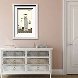 «Robe de linon» в интерьере коридора в стиле прованс в теплых тонах