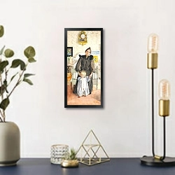 «Карин и Керсти» в интерьере в стиле ретро над столом