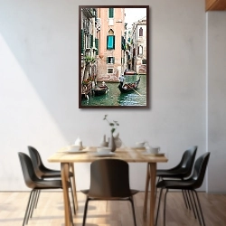 «Красота  каналов Венеции, Италия №5» в интерьере 