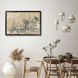 «Oberwesel» в интерьере столовой в стиле ретро