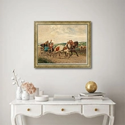 «The Homecoming» в интерьере в классическом стиле над столом