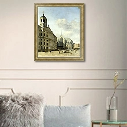 «The Town Hall in Amsterdam» в интерьере в классическом стиле в светлых тонах