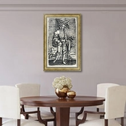 «The Little Standard Bearer» в интерьере столовой в классическом стиле