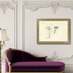 «Sainte-Maxime» в интерьере в классическом стиле над банкеткой