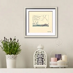 «Bain de mer» в интерьере в стиле прованс с лавандой и свечами