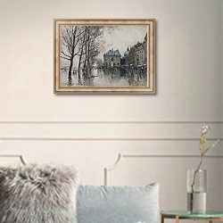 «Le quai Malaquais» в интерьере в классическом стиле в светлых тонах