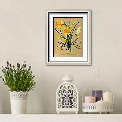 «Нарцисс 3» в интерьере в стиле прованс с лавандой и свечами