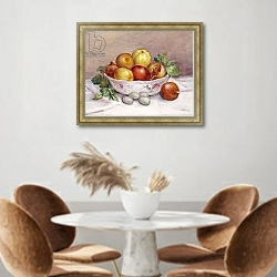 «Still Life with a Pomegranate» в интерьере кухни над кофейным столиком