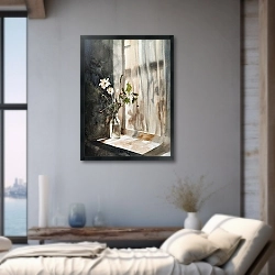 «Букет у окна №2» в интерьере 