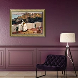 «Добрый вечер, Танжер» в интерьере в классическом стиле в фиолетовых тонах