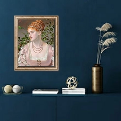 «Mary Emma Jones» в интерьере в классическом стиле в синих тонах