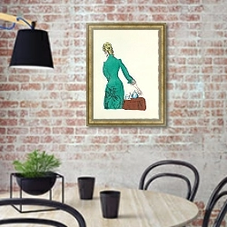 «Мадригалы pl 21» в интерьере современной кухни с кирпичной стеной