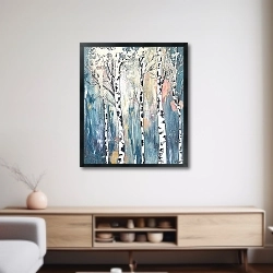 «Белые берёзы» в интерьере 