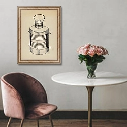 «Masthead Light» в интерьере в классическом стиле над креслом