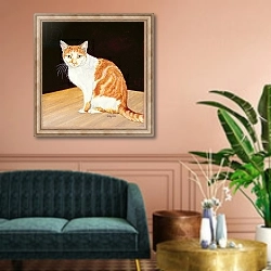 «Thomas» в интерьере классической гостиной над диваном