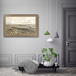 «The Field of Inkermann» в интерьере коридора в классическом стиле