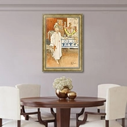 «Ульф» в интерьере столовой в классическом стиле