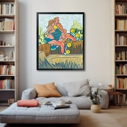 «Каждое мгновение ценно (1)» в интерьере 