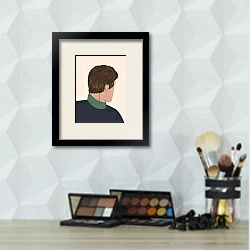 «Man in turtleneck» в интерьере салона красоты
