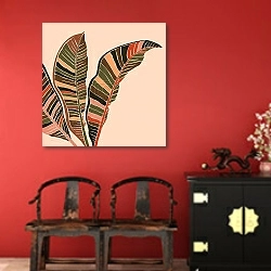 «Тропическая линия 52» в интерьере в этническом стиле