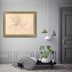 «Могила Торстейна Викингсона, Вангснес» в интерьере коридора в классическом стиле