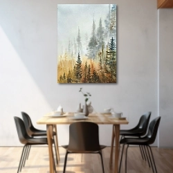 «Осенний лес» в интерьере 