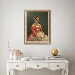 «Madame Legois, 1838» в интерьере в классическом стиле над столом