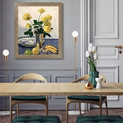 «Стиллебен познакомился с Гулой Росор» в интерьере классической кухни у двери